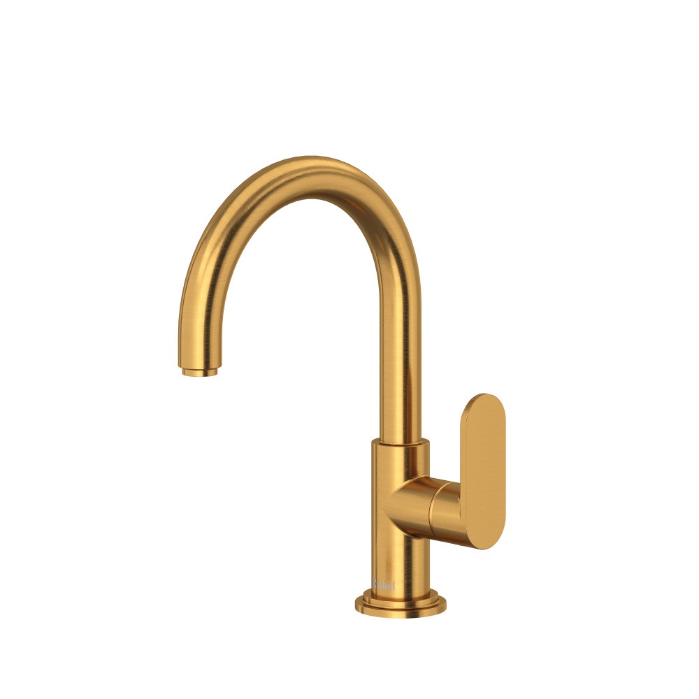 Riobel AAS01BG Arca Single Handle Lavatory Faucet - Brushed Gold