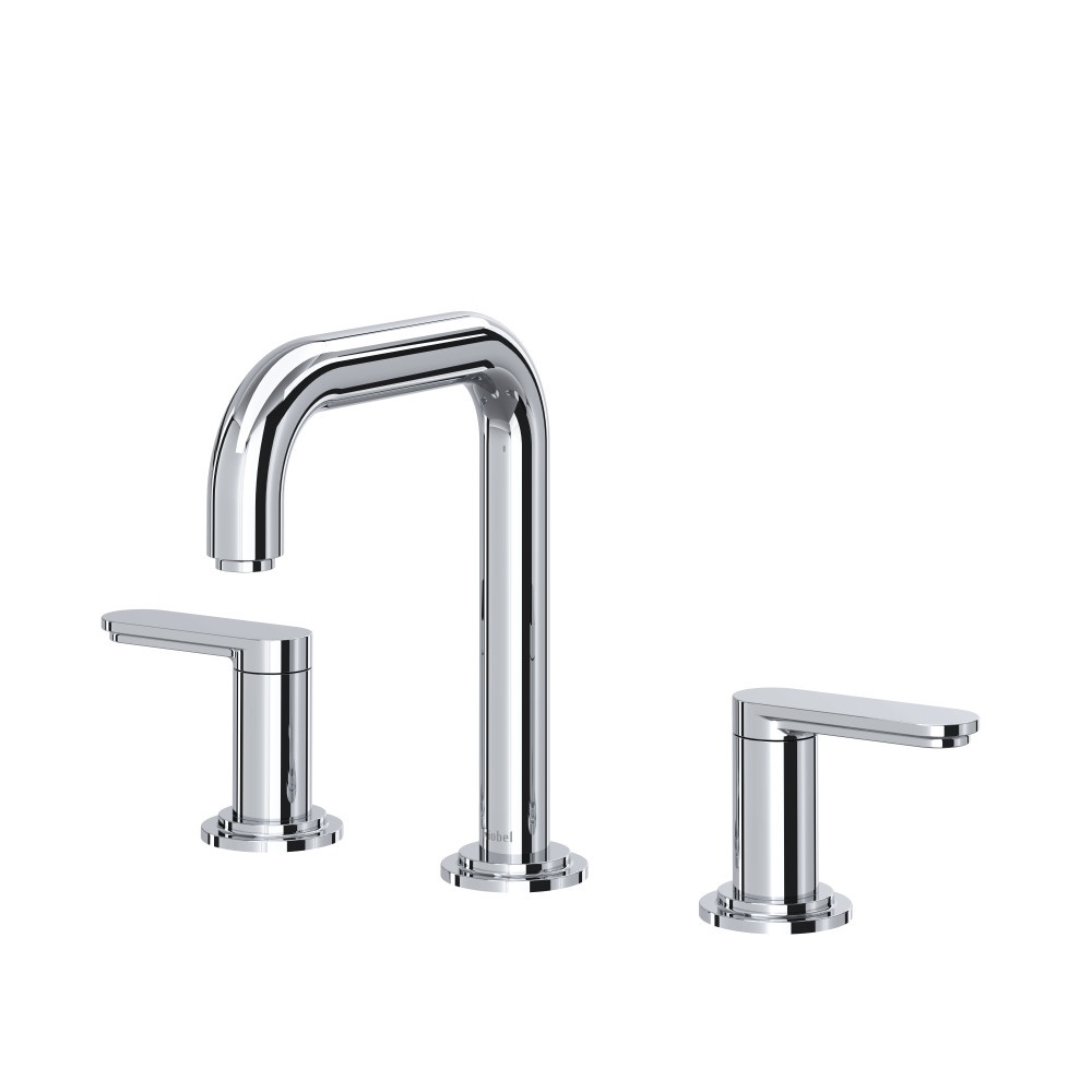 Riobel AASQ08C Arca Widespread Lavatory Faucet With U-Spout - Chrome