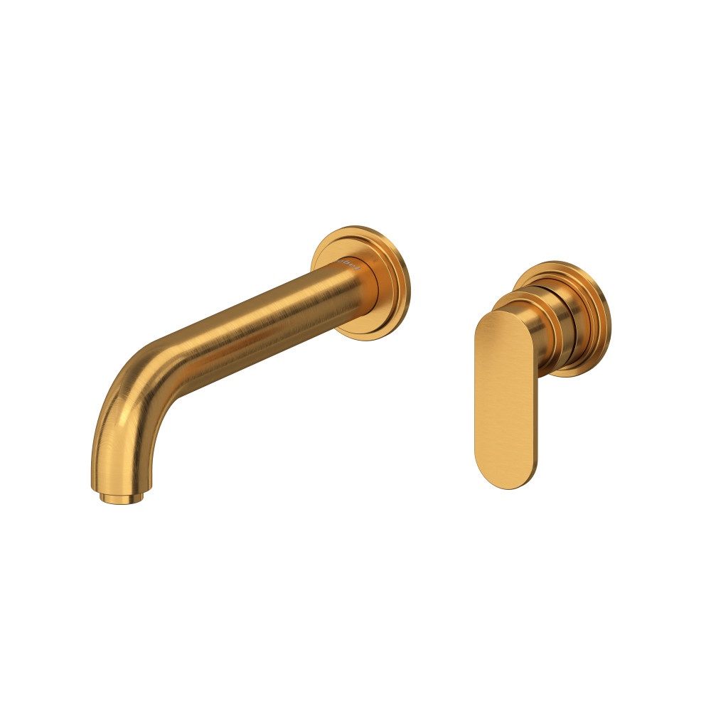 Riobel TAA360BG Arca Wall Mount 360° Lavatory Faucet Trim - Brushed Gold