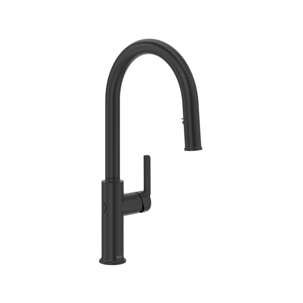 Riobel AU211BK Authentica Pull-Down Touchless Kitchen Faucet - Black