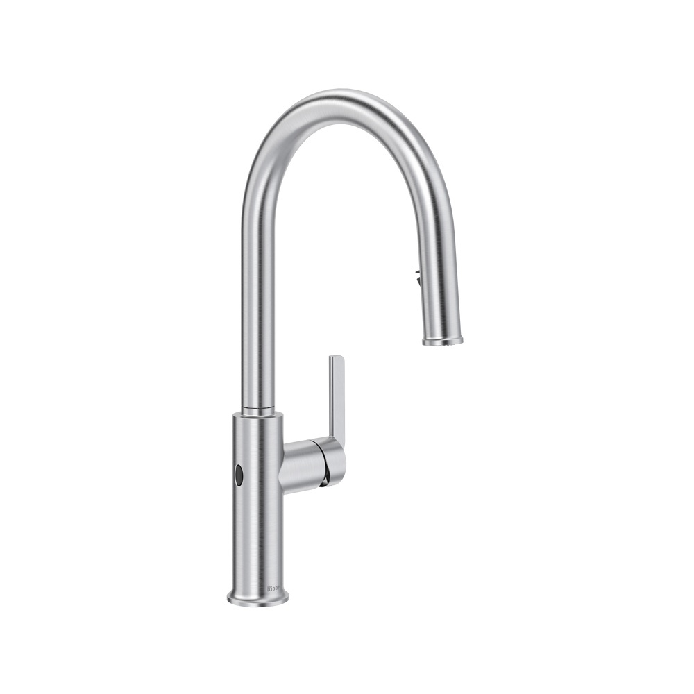 Riobel AU211SS Authentica Pull-Down Touchless Kitchen Faucet - Stainless Steel