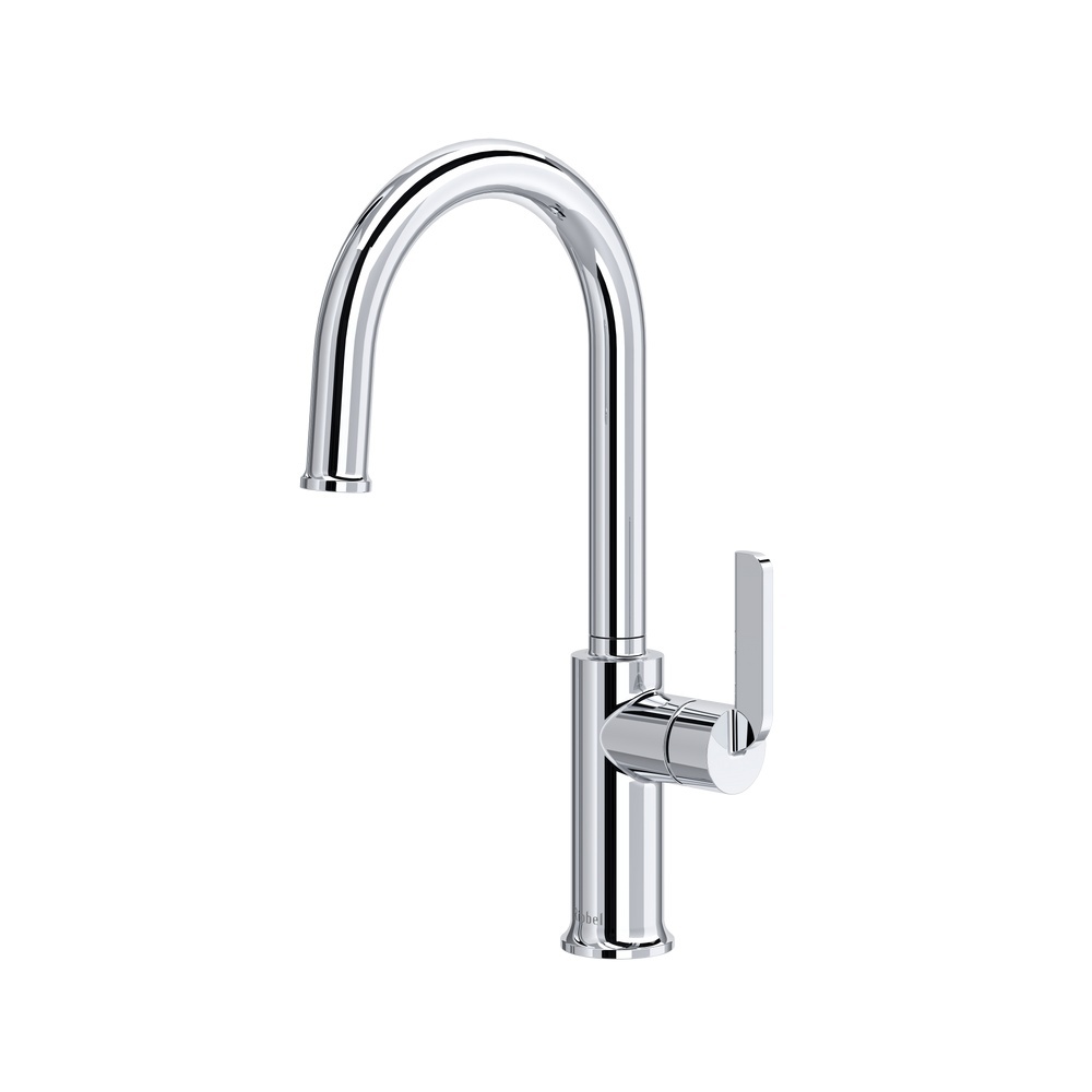 Riobel AU601C Authentica Bar/Food Prep Kitchen Faucet With C-Spout - Chrome
