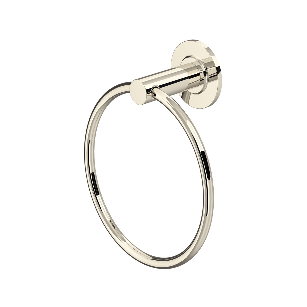 Riobel AU7PN Authentica Towel Ring - Polished Nickel