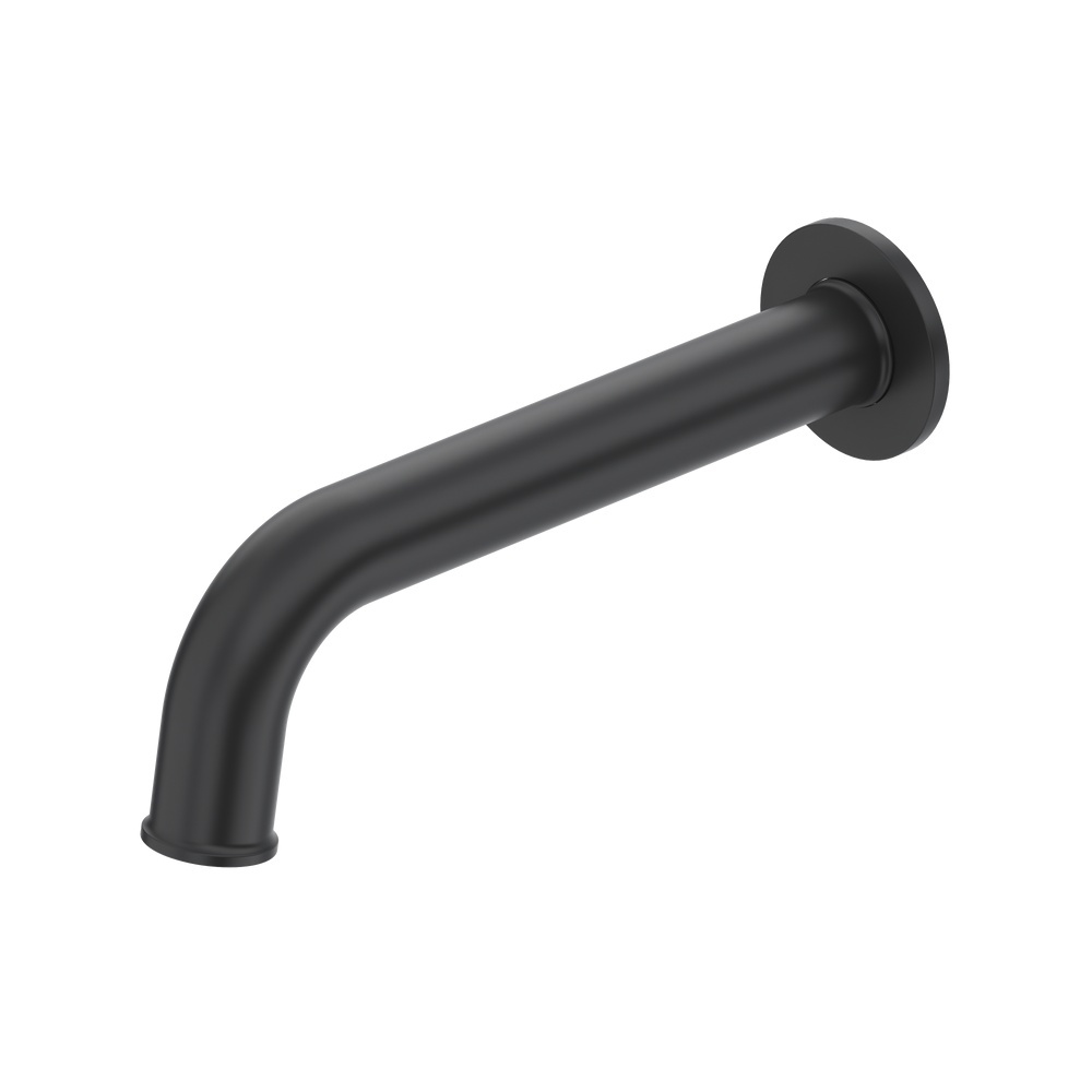 Riobel AU80BK Authentica Wall Mount Tub Spout - Black