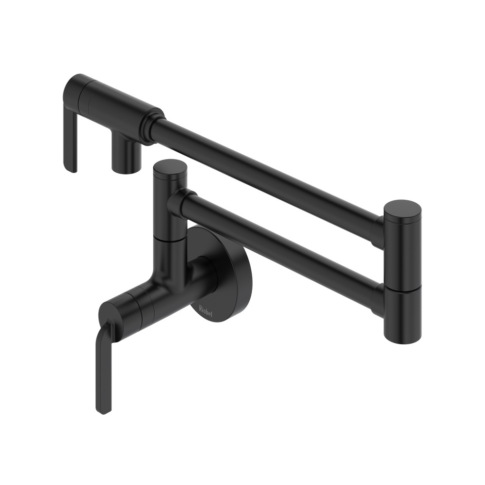 Riobel AU900BK Authentica Pot Filler - Black