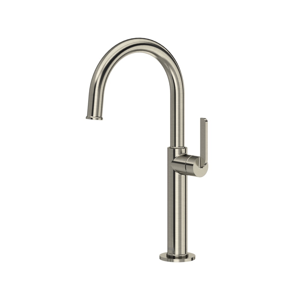 Riobel AUL01BN Authentica Single Handle Tall Lavatory Faucet - Brushed Nickel
