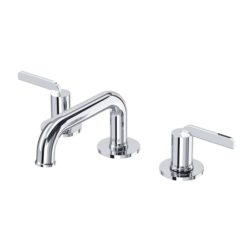 Riobel AUSQ08C Authentica Widespread Lavatory Faucet With Low Spout - Chrome