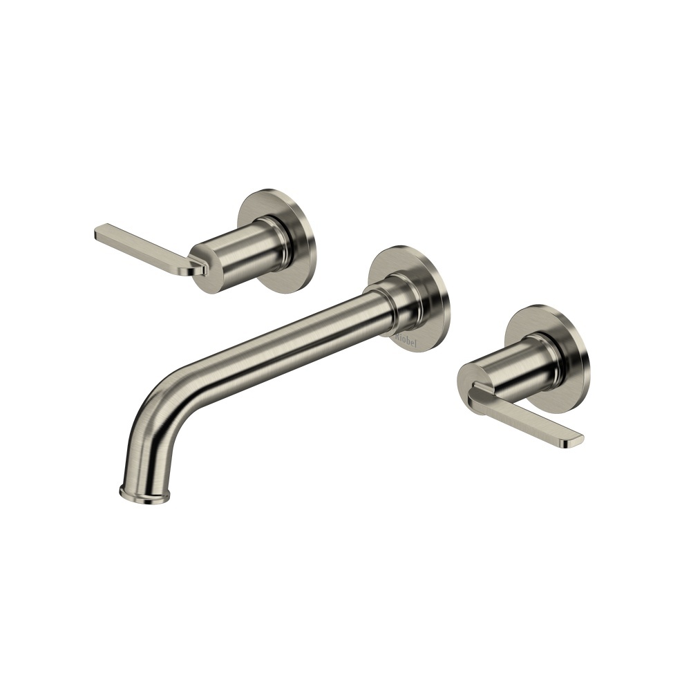 Riobel TAU03BN Authentica Wall Mount Lavatory Faucet Trim - Brushed Nickel