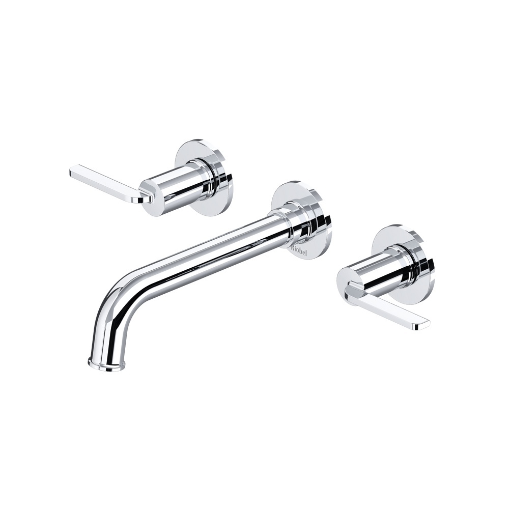 Riobel TAU03C Authentica Wall Mount Lavatory Faucet Trim - Chrome