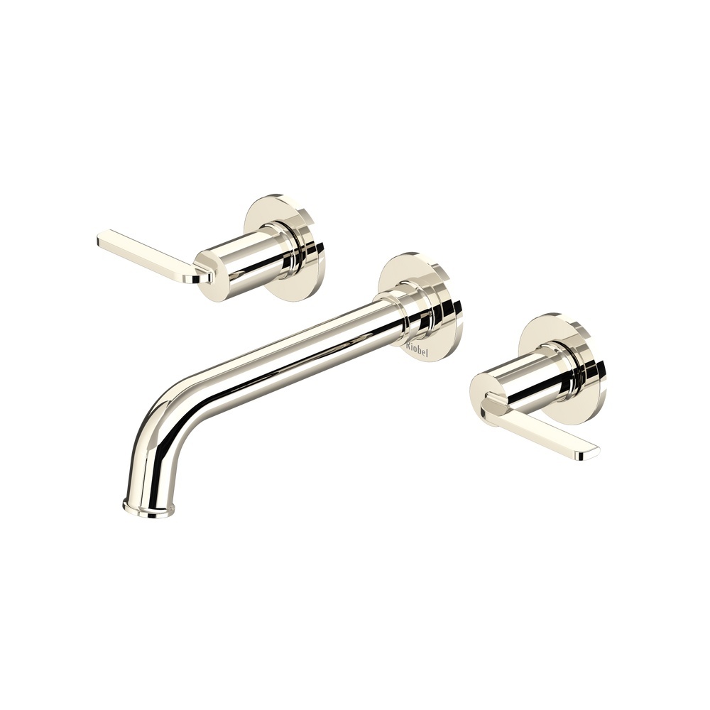 Riobel TAU03PN Authentica Wall Mount Lavatory Faucet Trim - Polished Nickel