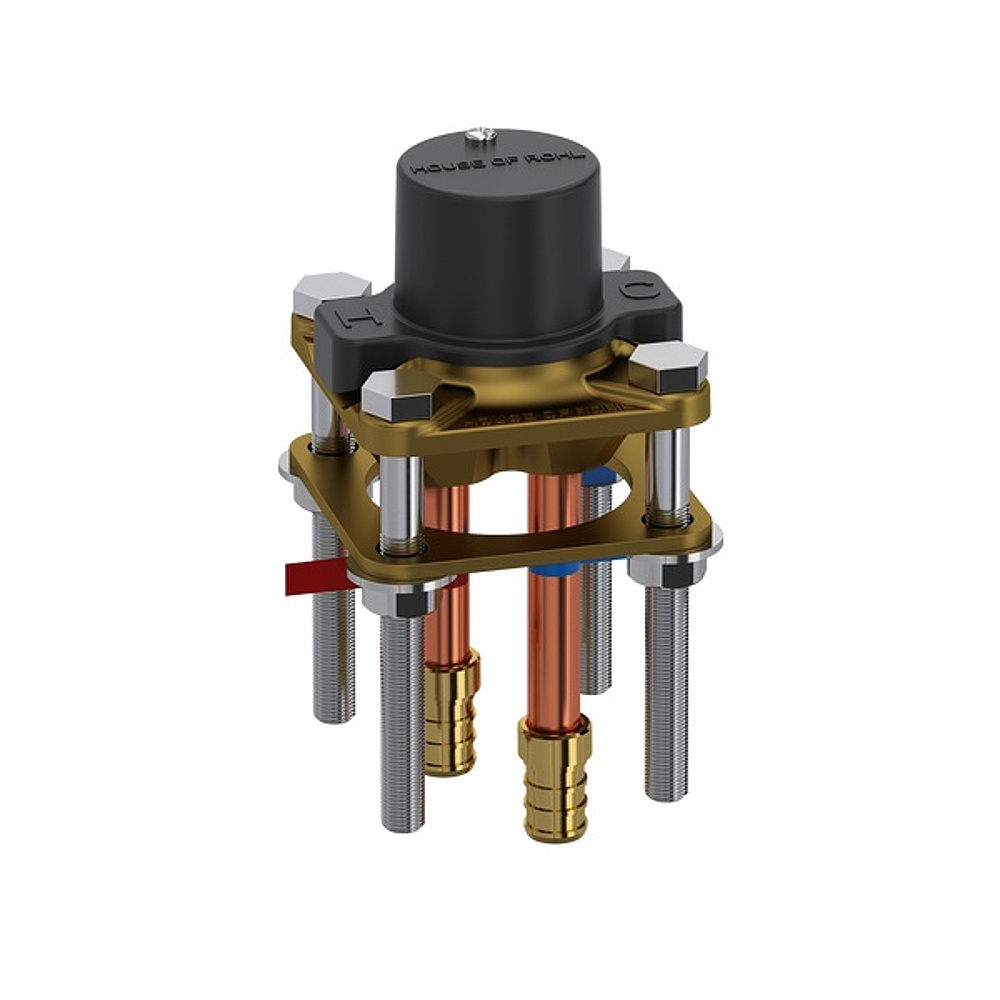 Riobel RHFS-ST Floor Mount Tub Filler Rough-in Valve - Unfinished