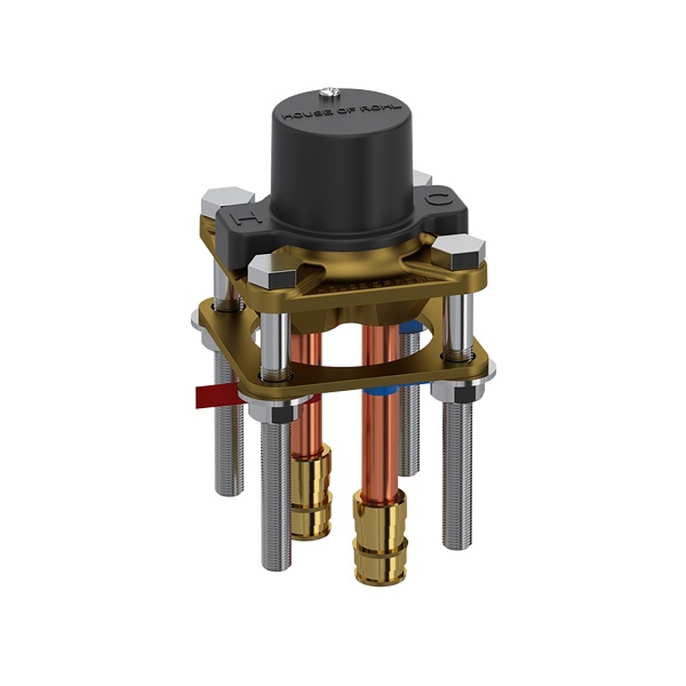 Riobel RHFS-ST-EX Floor Mount Tub Filler Rough-in Valve - Unfinished