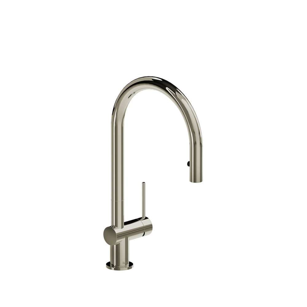Riobel AZ101PN Azure Pull-Down Kitchen Faucet With Single Spray - Polished Nickel