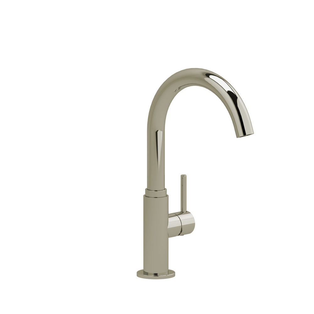 Riobel AZ601PN Azure Bar/Food Prep Kitchen Faucet With C-Spout - Polished Nickel