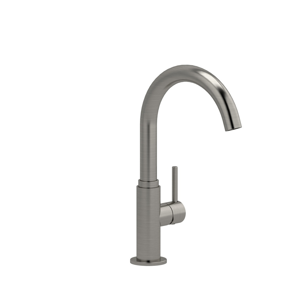 Riobel AZ601SS Azure Bar/Food Prep Kitchen Faucet With C-Spout - Stainless Steel