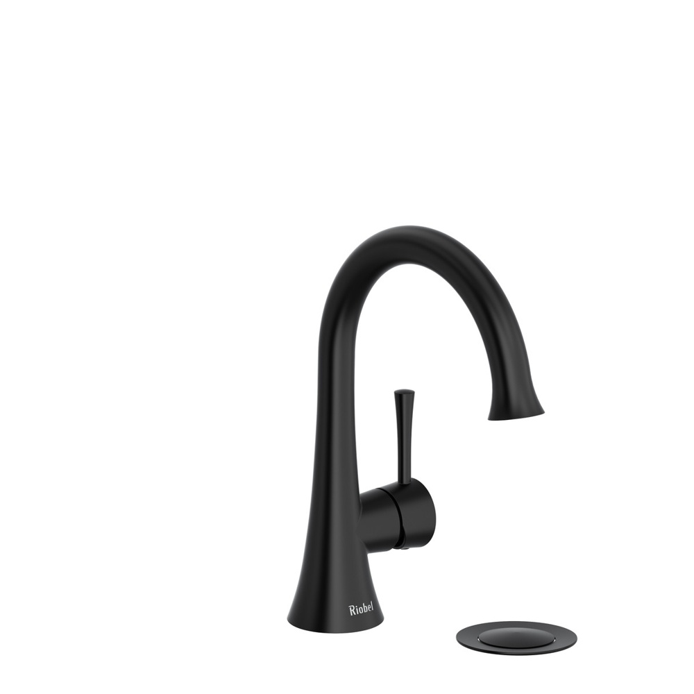 Riobel ED01BK Edge Single Handle Lavatory Faucet - Black