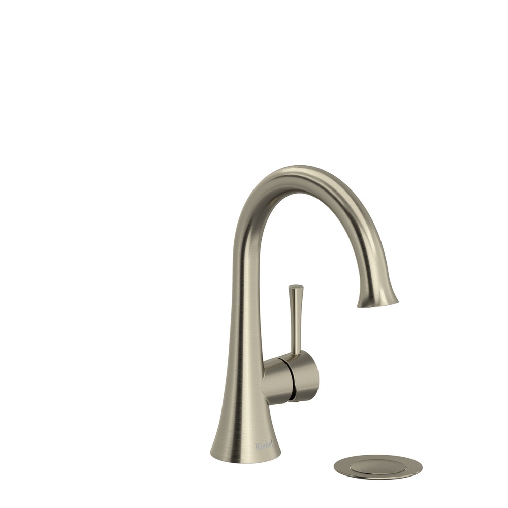 Riobel ED01BN Edge Single Handle Lavatory Faucet - Brushed Nickel