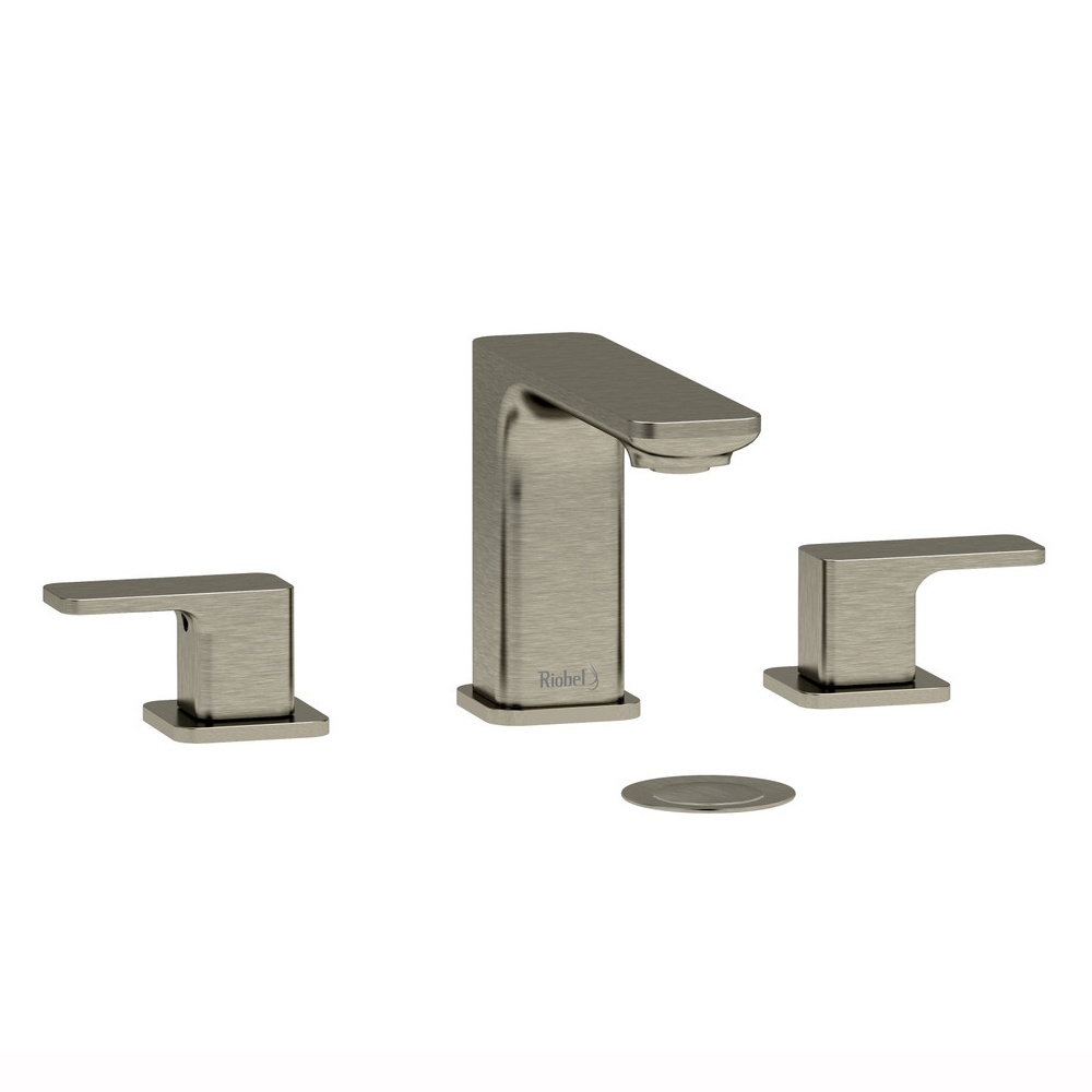 Riobel EQ08BN Equinox Widespread Lavatory Faucet - Brushed Nickel