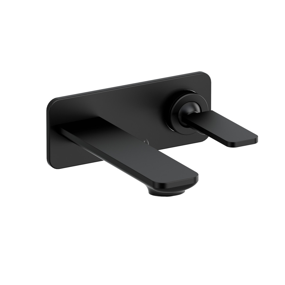 Riobel EQ11BK Equinox Wall Mount Lavatory Faucet - Black