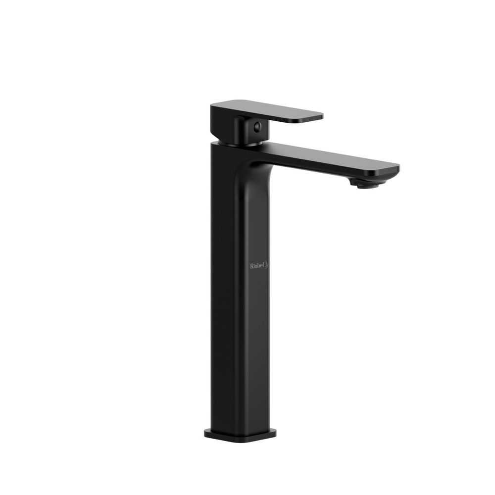 Riobel EQL01BK Equinox Single Handle Tall Lavatory Faucet - Black