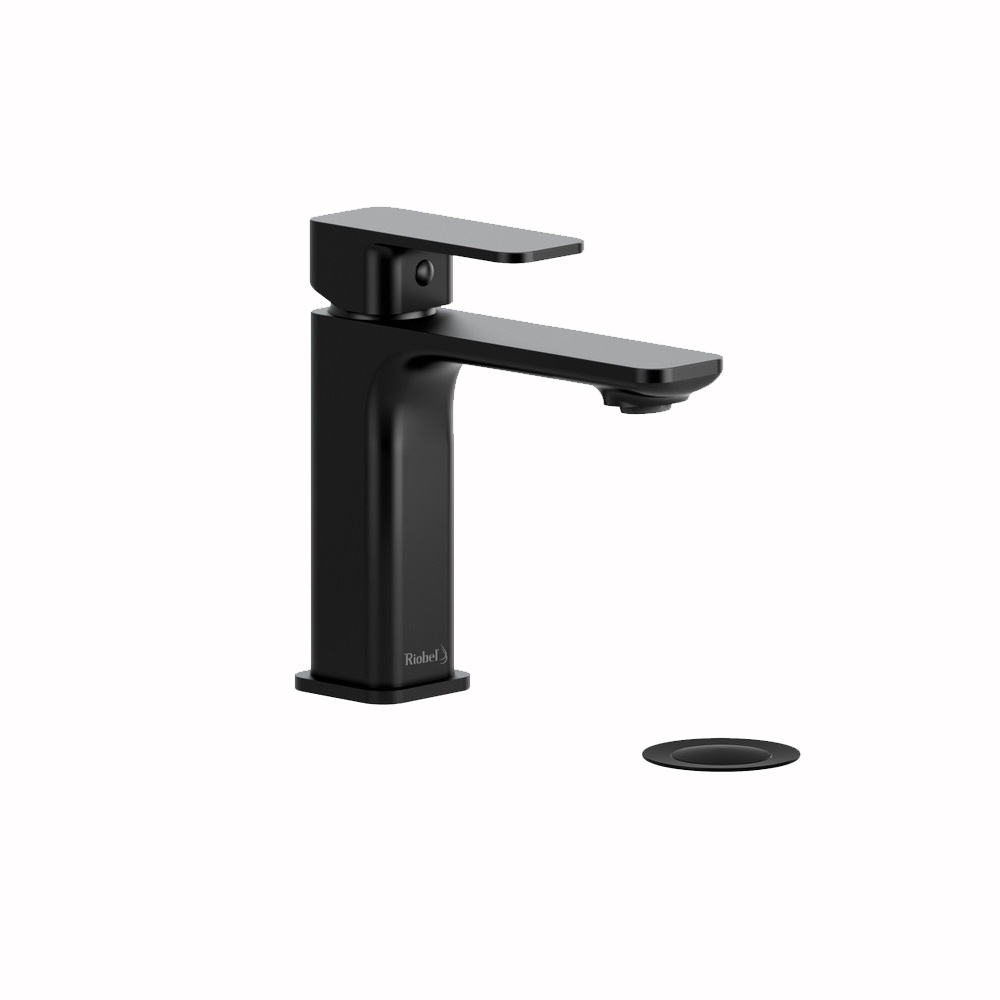 Riobel EQS01BK Equinox Single Handle Lavatory Faucet - Black