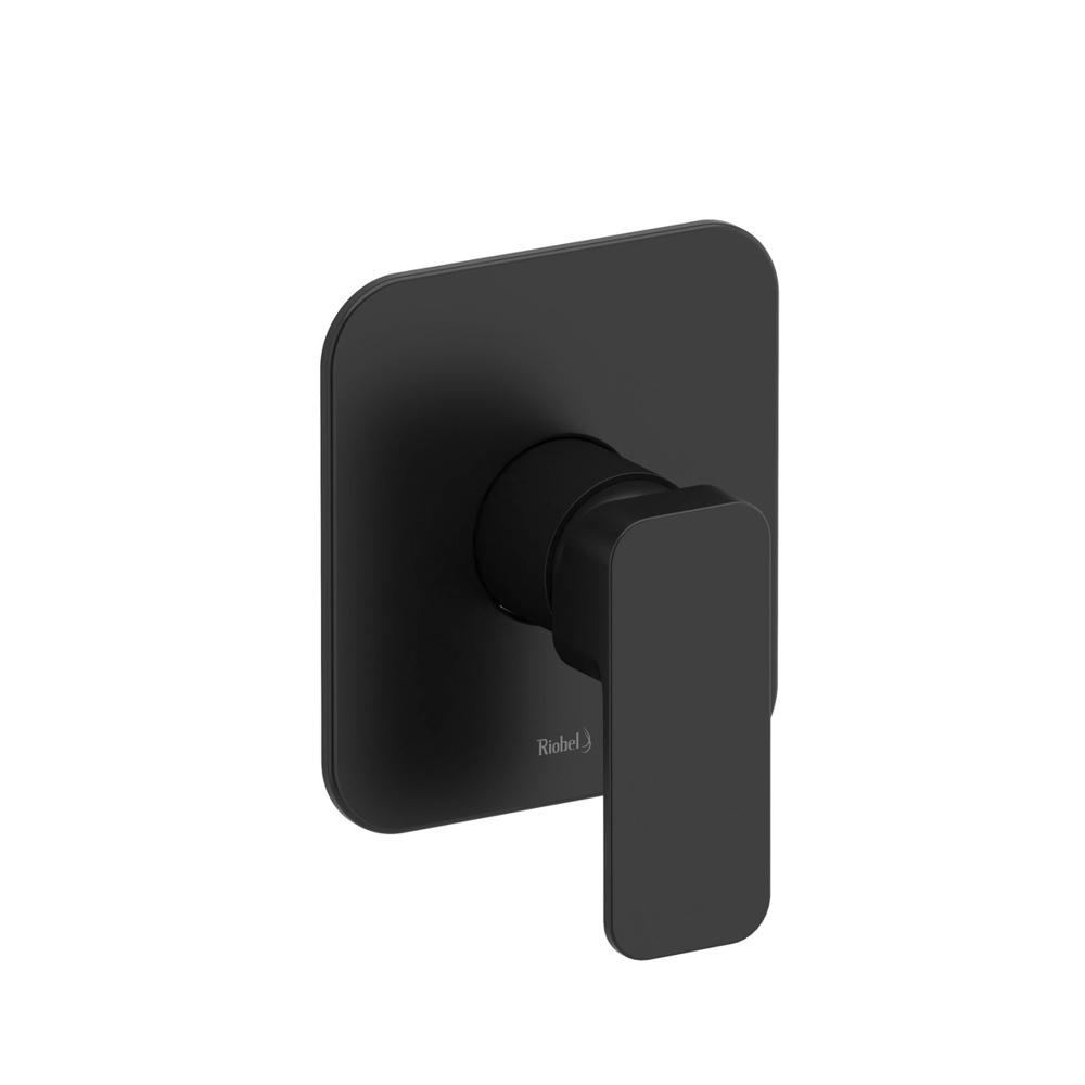 Riobel TEQ51BK Equinox 1/2" Pressure Balance Trim - Black