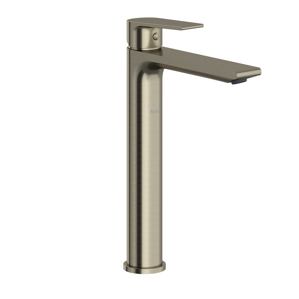 Riobel FRL01BN Fresk Single Handle Tall Lavatory Faucet - Brushed Nickel