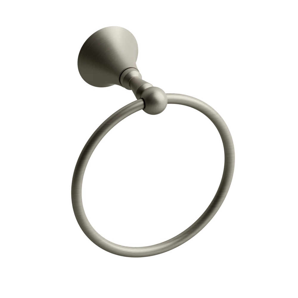 Riobel HU7BN Hudson Towel Ring - Brushed Nickel