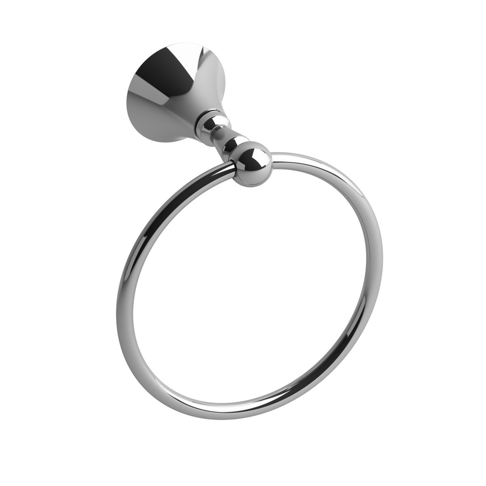 Riobel HU7C Hudson Towel Ring - Chrome