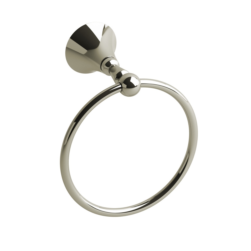 Riobel HU7PN Hudson Towel Ring - Polished Nickel