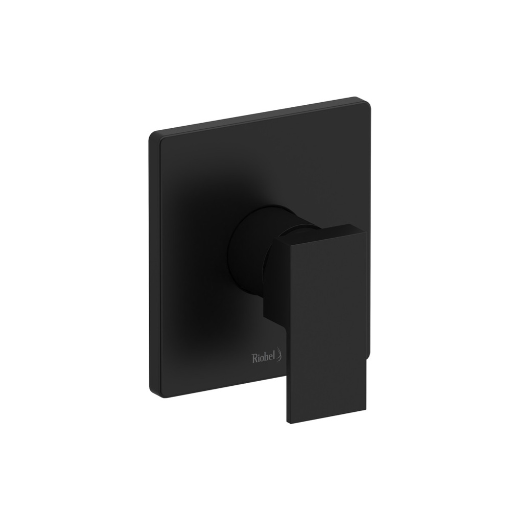 Riobel TUS71BK Kubik 1/2" Pressure Balance Trim - Black