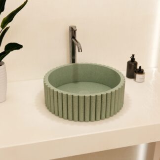 Balux VOL16F Volto Flutted Vessel Sink