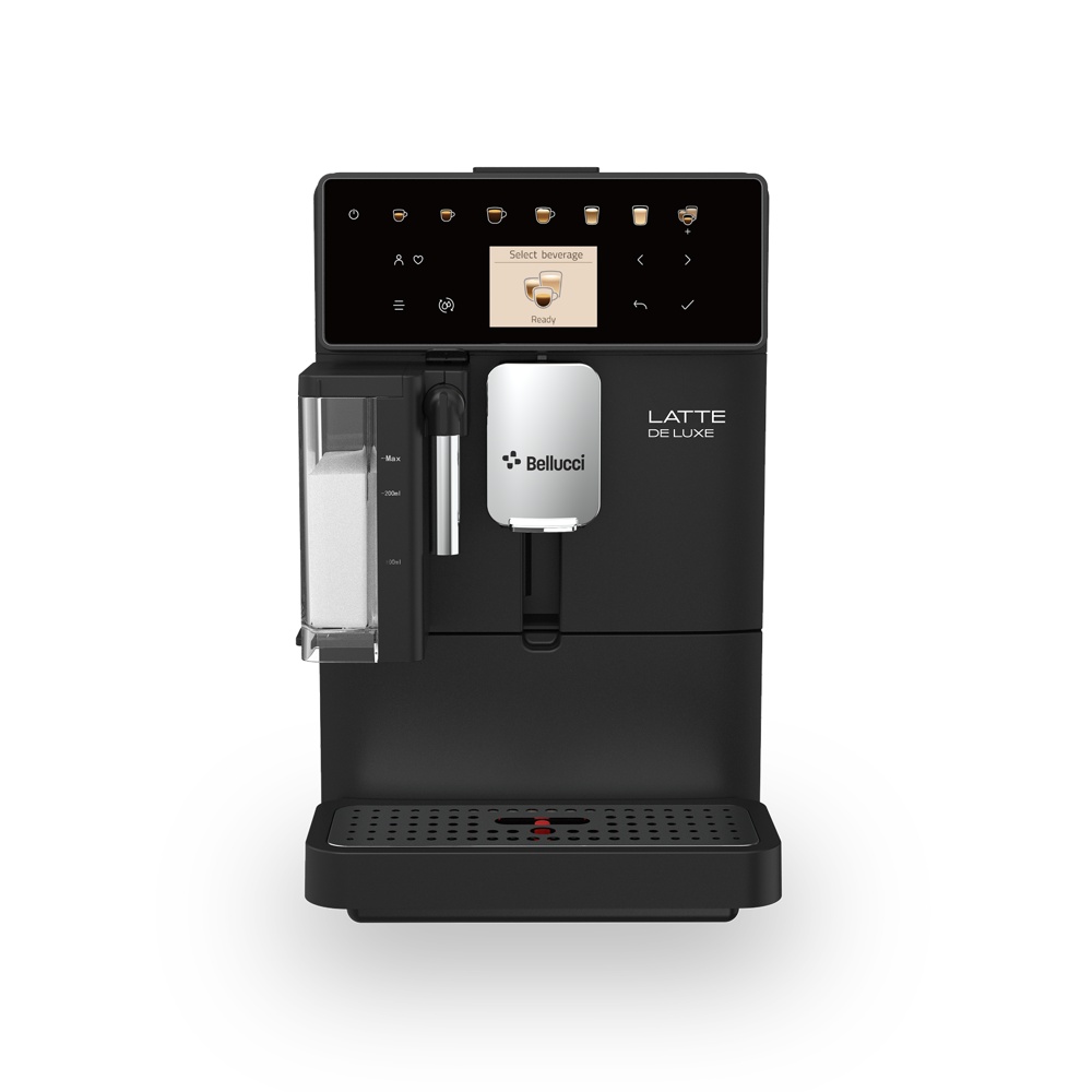 Bellucci Latte Deluxe Automatic Espresso Machine - Black