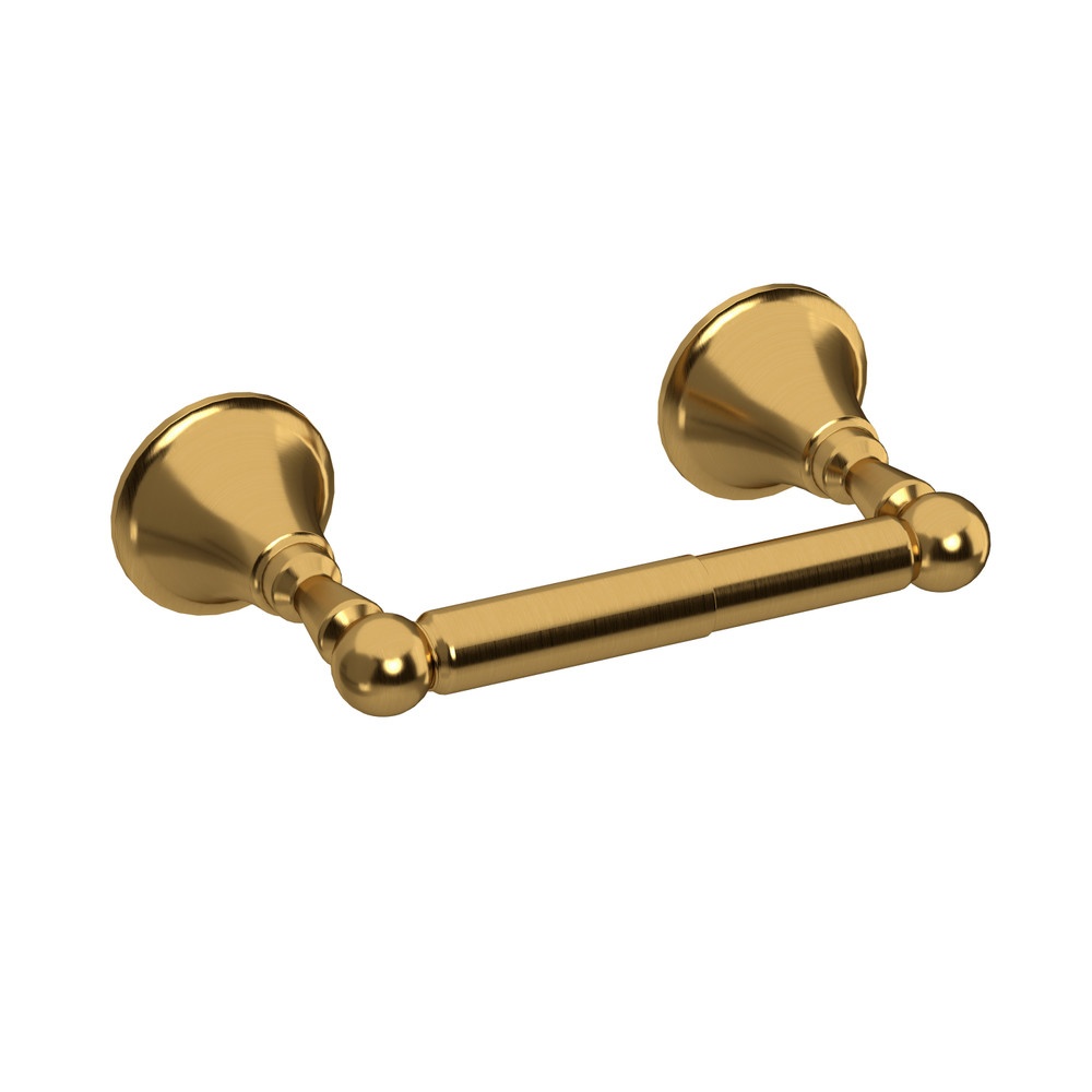 Riobel MM3BG Momenti Toilet Paper Holder - Brushed Gold