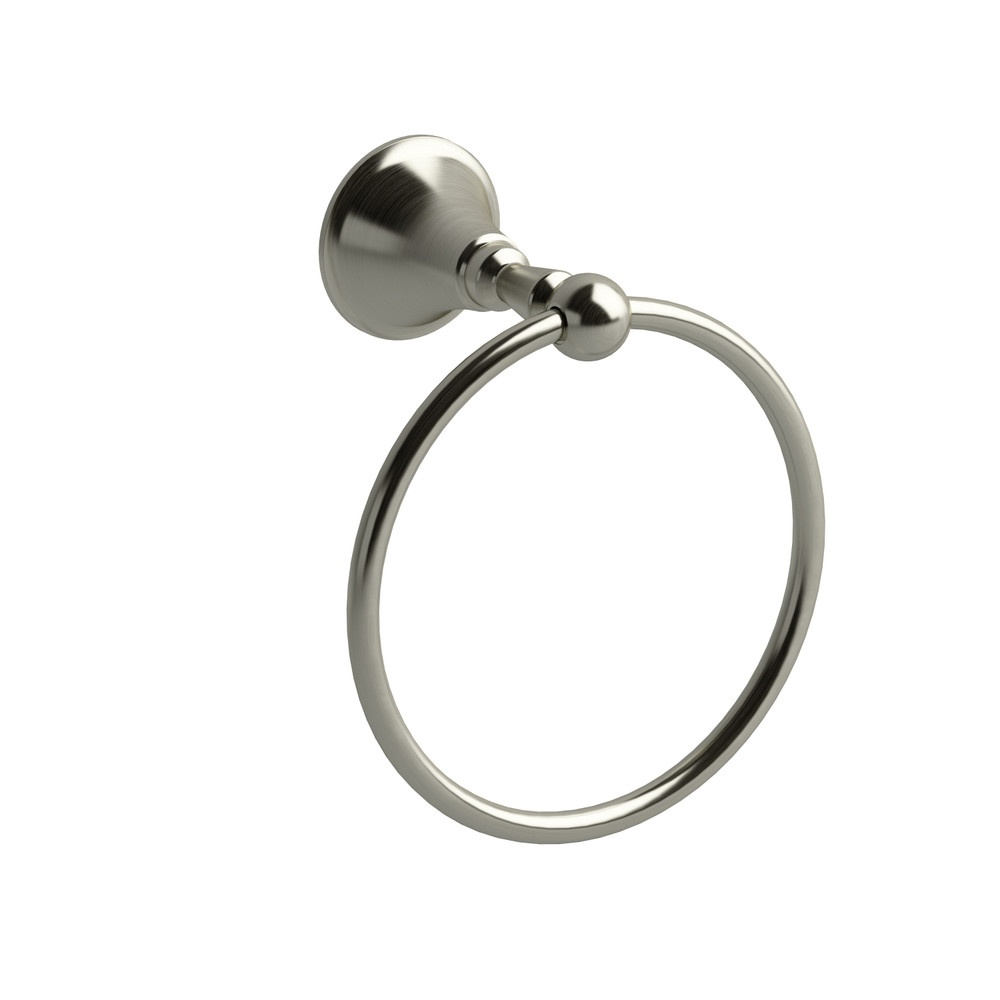 Riobel MM7BN Momenti Towel Ring - Brushed Nickel