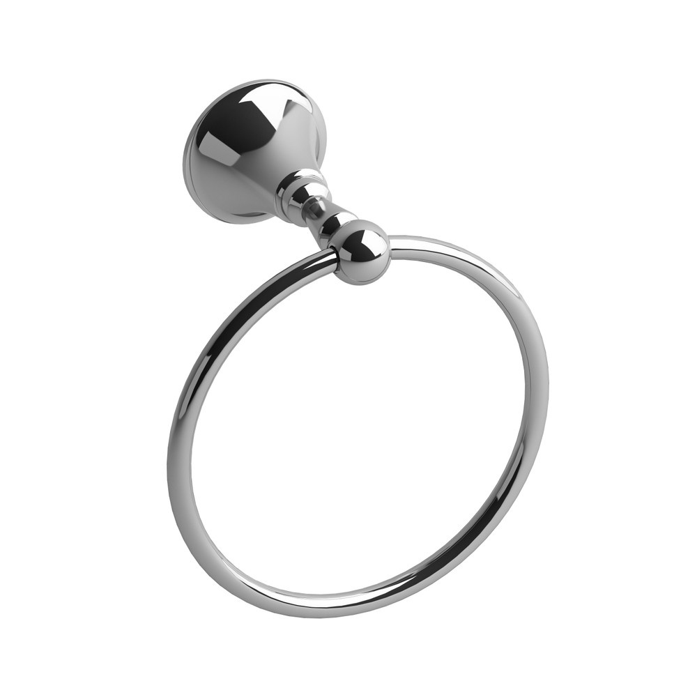 Riobel MM7C Momenti Towel Ring - Chrome