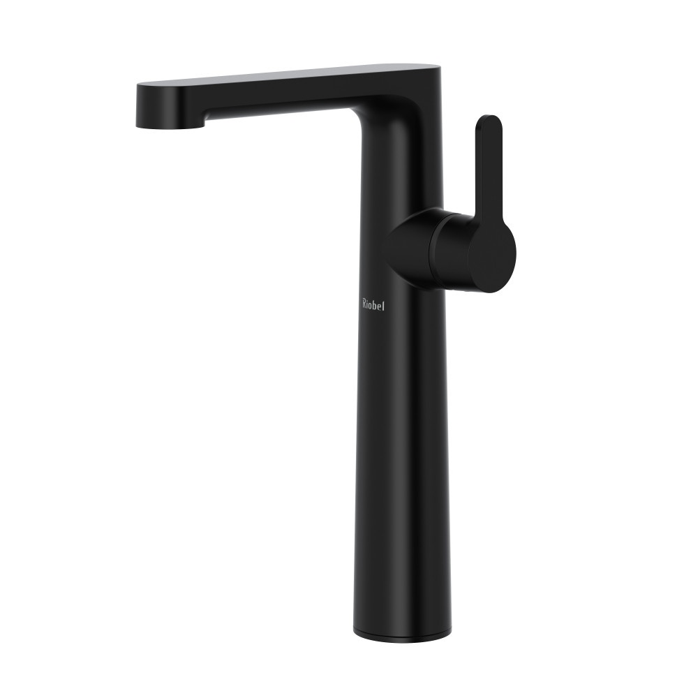 Riobel NBL01BK Nibi Single Handle Tall Lavatory Faucet - Black
