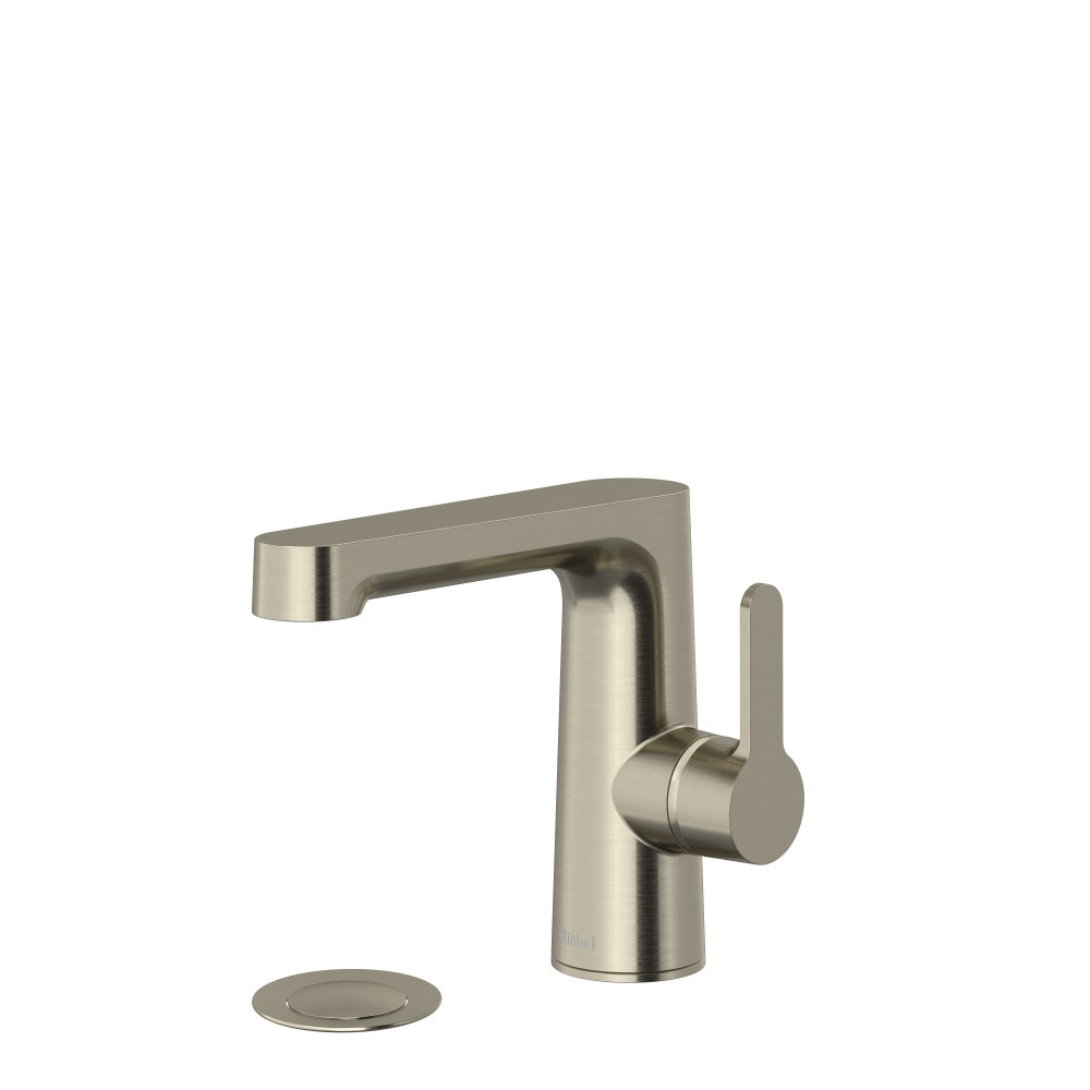 Riobel NBS01SHBN Nibi Single Handle Lavatory Faucet With Side Handle - Brushed Nickel