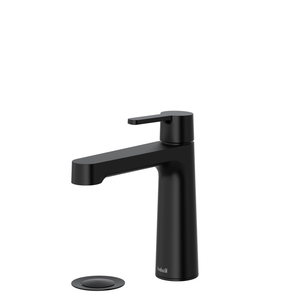 Riobel NBS01THBK Nibi Single Handle Lavatory Faucet With Top Handle - Black