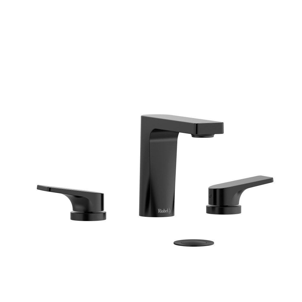 Riobel OD08BK Ode Widespread Lavatory Faucet - Black