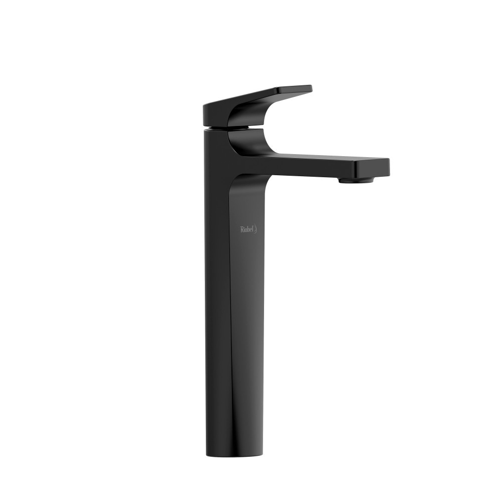 Riobel ODL01BK Ode Single Handle Tall Lavatory Faucet - Black