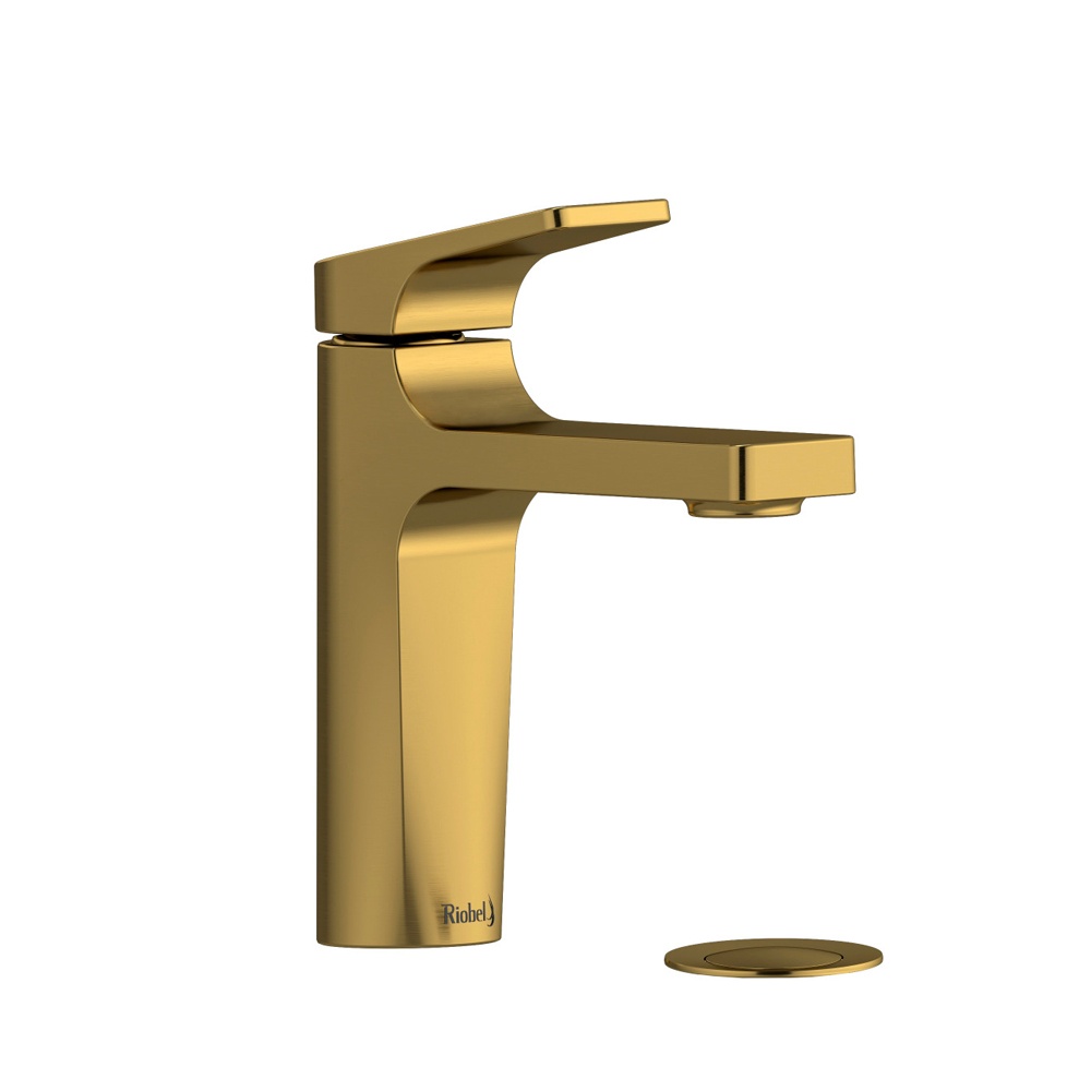 Riobel ODS01BG Ode Single Handle Lavatory Faucet - Brushed Gold