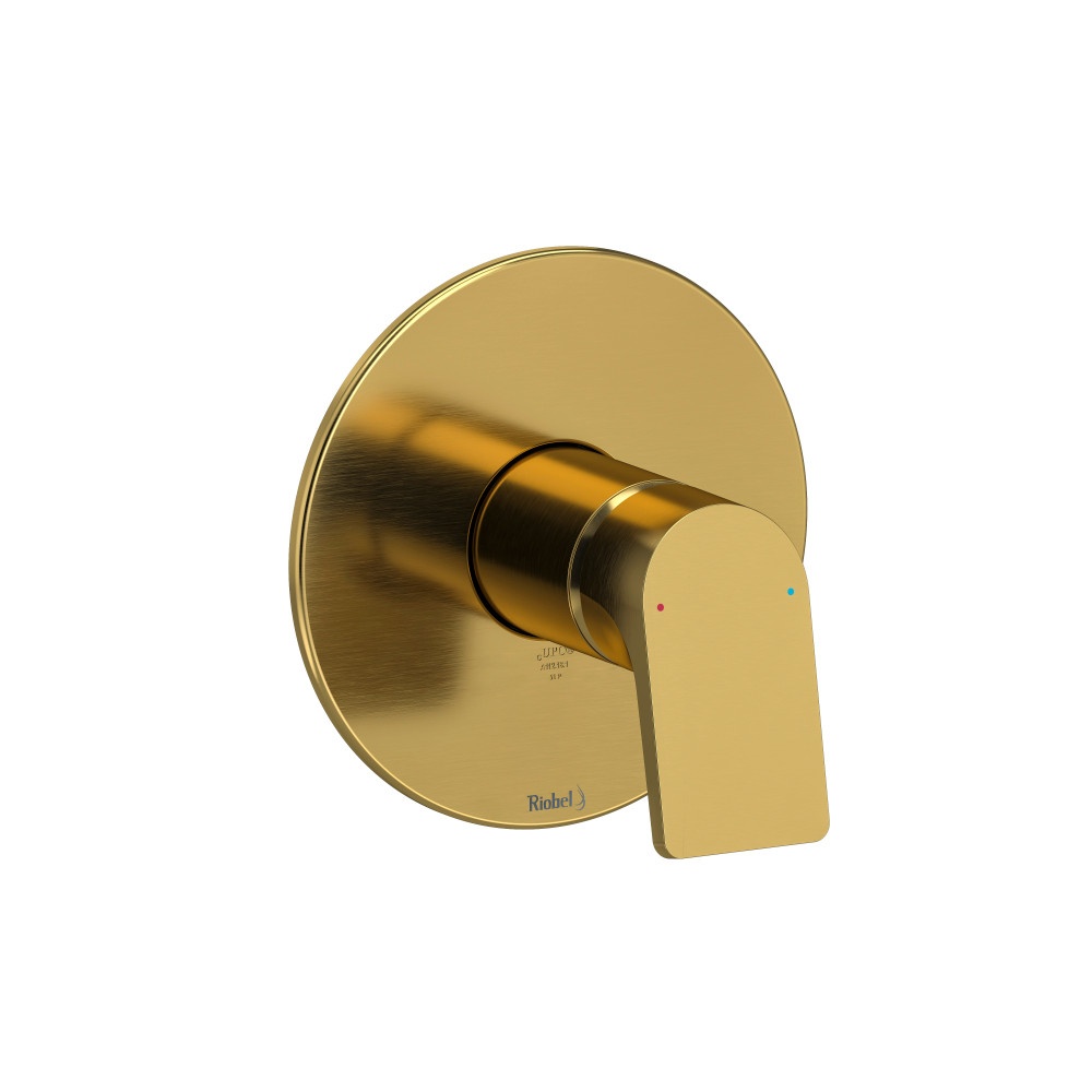 Riobel TOD51BG Ode 1/2" Pressure Balance Trim - Brushed Gold