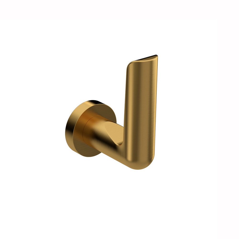 Riobel PB7BG Parabola Towel Hook - Brushed Gold