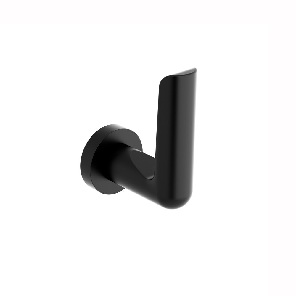 Riobel PB7BK Parabola Towel Hook - Black