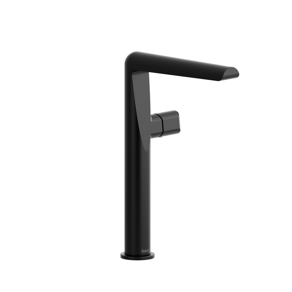 Riobel PBL01BK Parabola Single Handle Tall Lavatory Faucet - Black