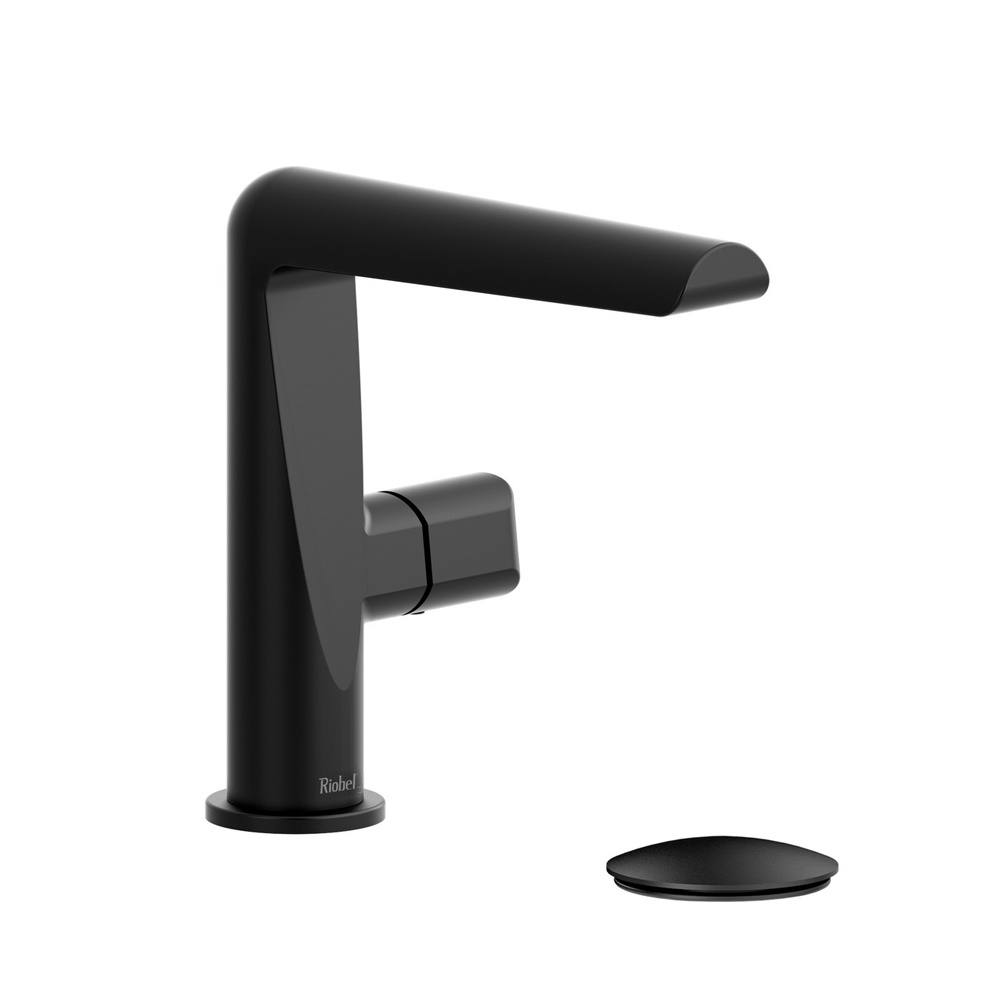 Riobel PBS01BK Parabola Single Handle Lavatory Faucet - Black