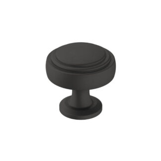 Amerock BP36765FB Winsome Knob - Matte Black