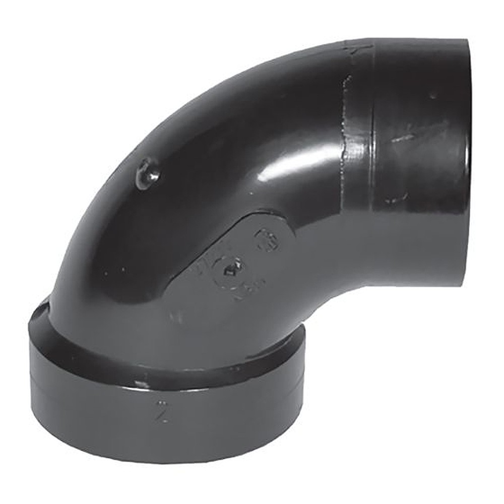 BOW 600767 4" 90° ABS Street Elbow