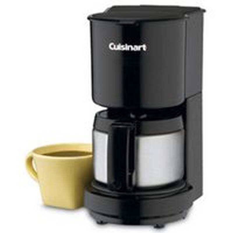 Cuisinart DCC-450BKC 4-Cup Carafe Coffee Maker - Black & Stainless Steel
